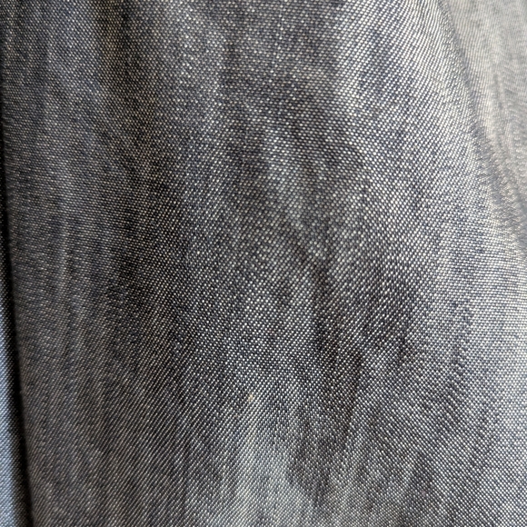 Women's Ruffled Off-Shoulder Top - Denin - Picture 4 of 4